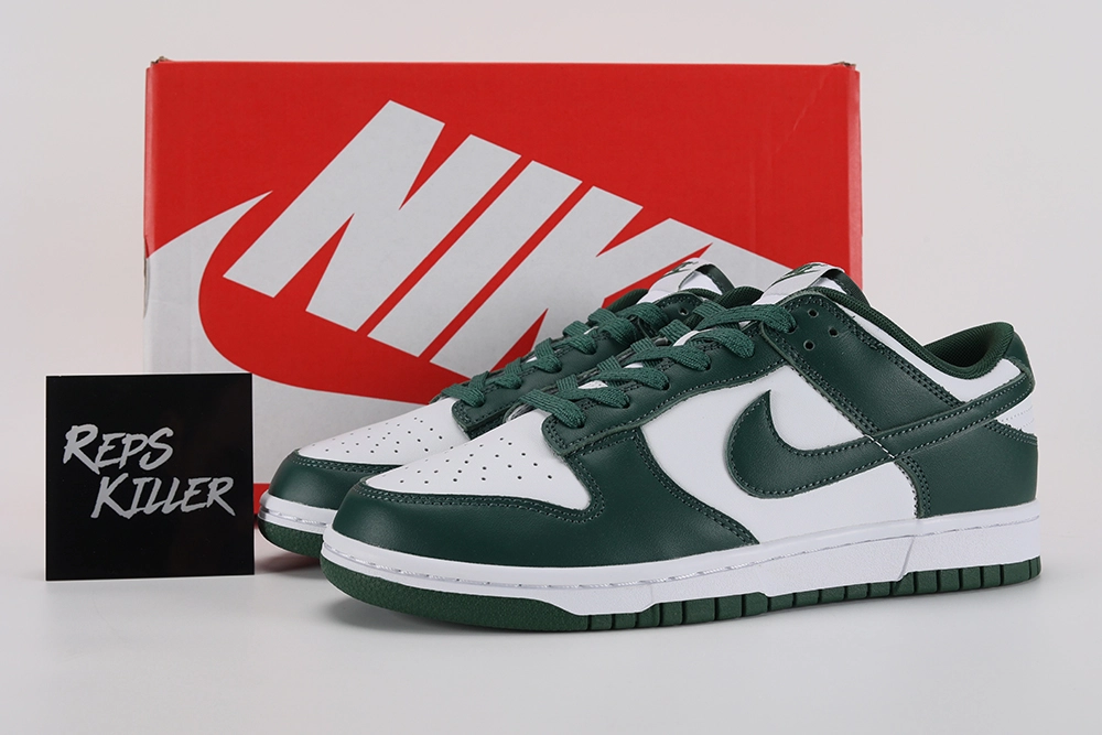 Dunk Low Michigan State – Image 1 dunk-low-'michigan-state'-replica