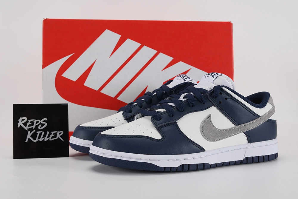 Dunk Low Midnight Navy Smoke Grey – Image 1 dunk-low-midnight-navy-smoke-grey-replica