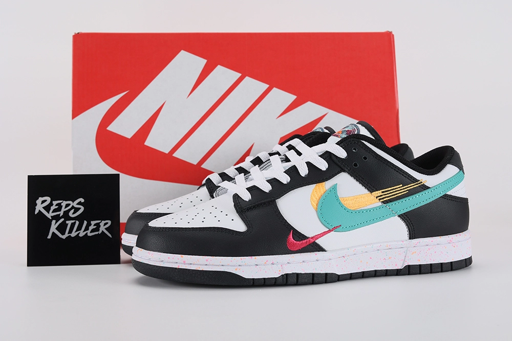 Dunk Low Multi Swoosh – Image 1 dunk-low-'multi-swoosh'-replica