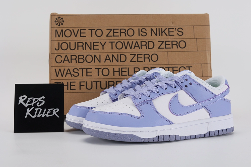 Dunk Low Next Nature Lilac – Image 1 dunk-low-next nature-'lilac'-replica