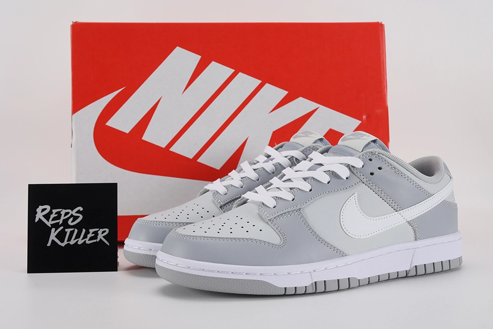 Dunk Low Pure Platinum Wolf Grey – Image 1 dunk-low-'pure-platinum-wolf-grey'-replica