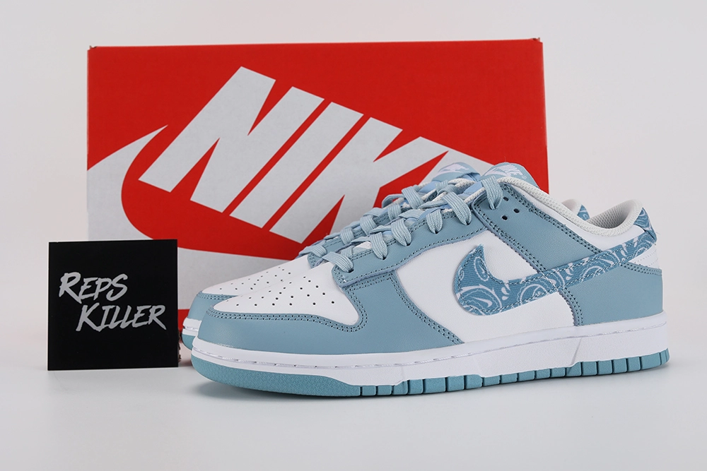 Dunk Low Sb Blue Paisley – Image 1 dunk-low-sb-blue-paisley-replica