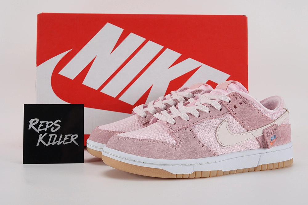 Dunk Low Teddy Bear Light Soft Pink – Image 1 dunk-low 'teddy bear-light-soft-pink'-replica