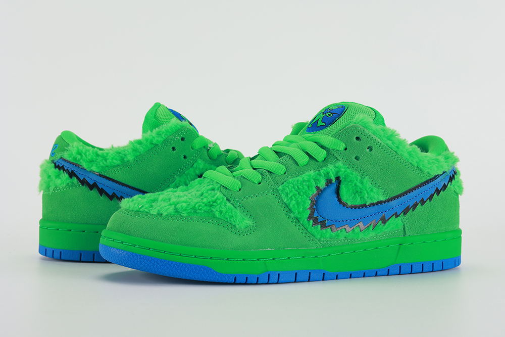 Grateful Dead X Dunk Low Sb Green Bear