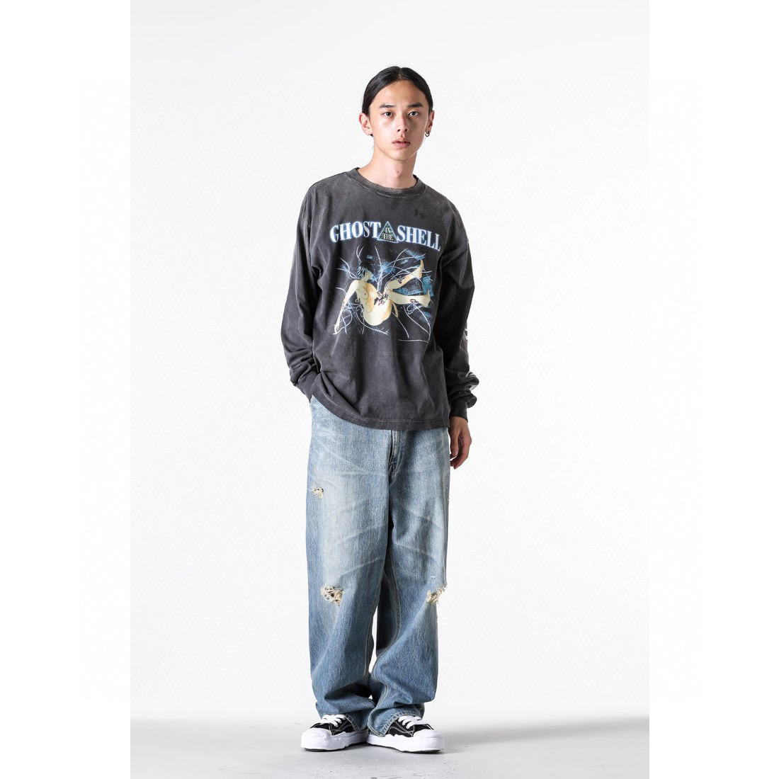 Saint Michael Sleeping Motoko Print Shirt &ndash; Image 3