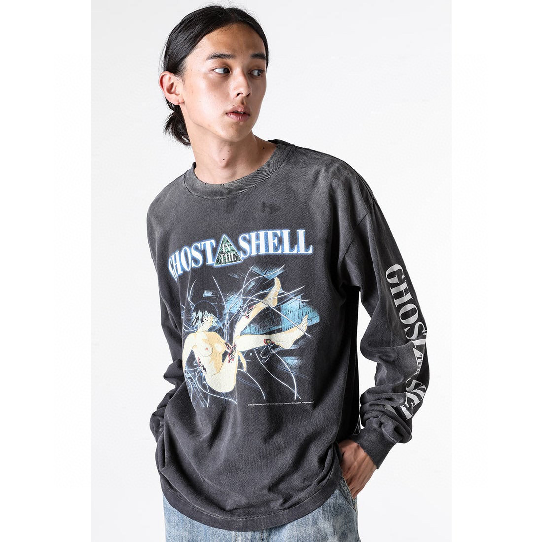 Saint Michael Sleeping Motoko Print Shirt &ndash; Image 5