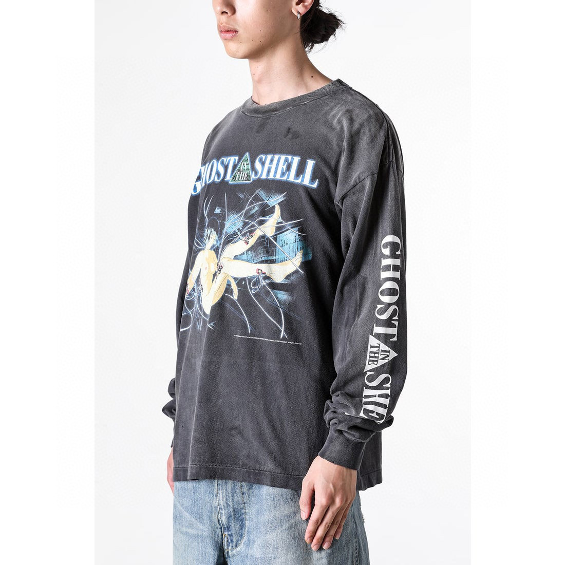 Saint Michael Sleeping Motoko Print Shirt &ndash; Image 6