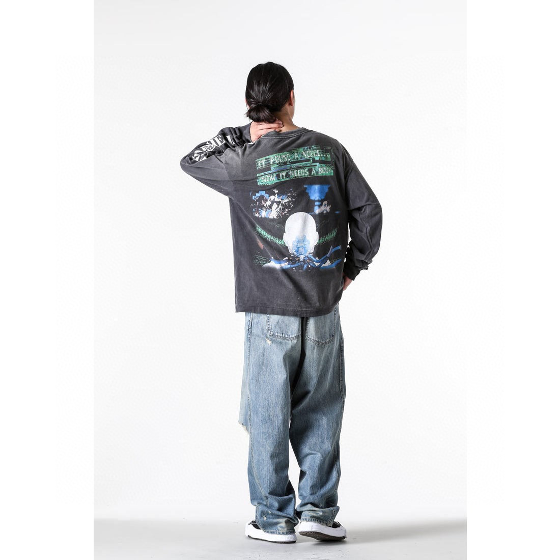 Saint Michael Sleeping Motoko Print Shirt &ndash; Image 8