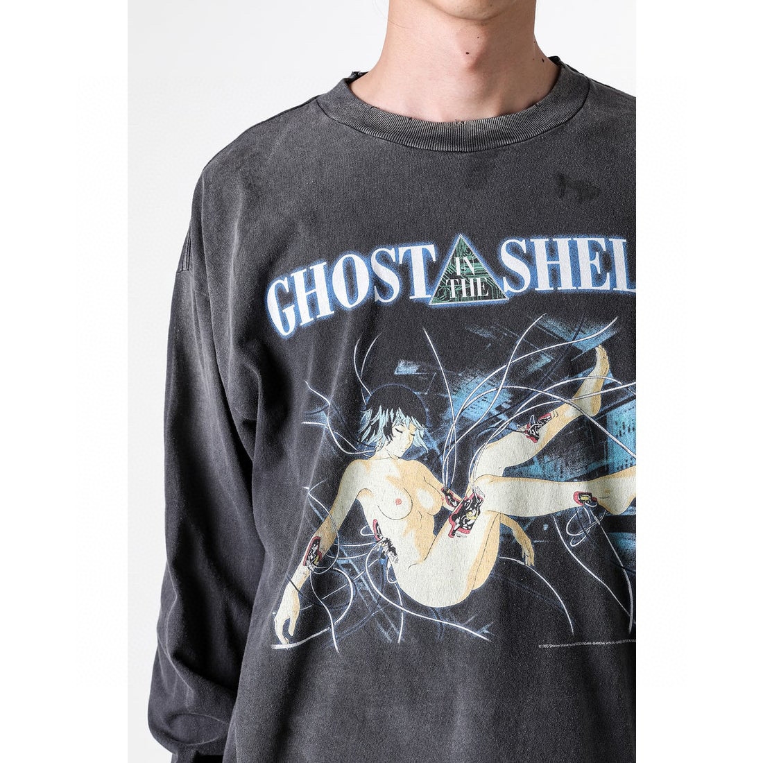 Saint Michael Sleeping Motoko Print Shirt &ndash; Image 9