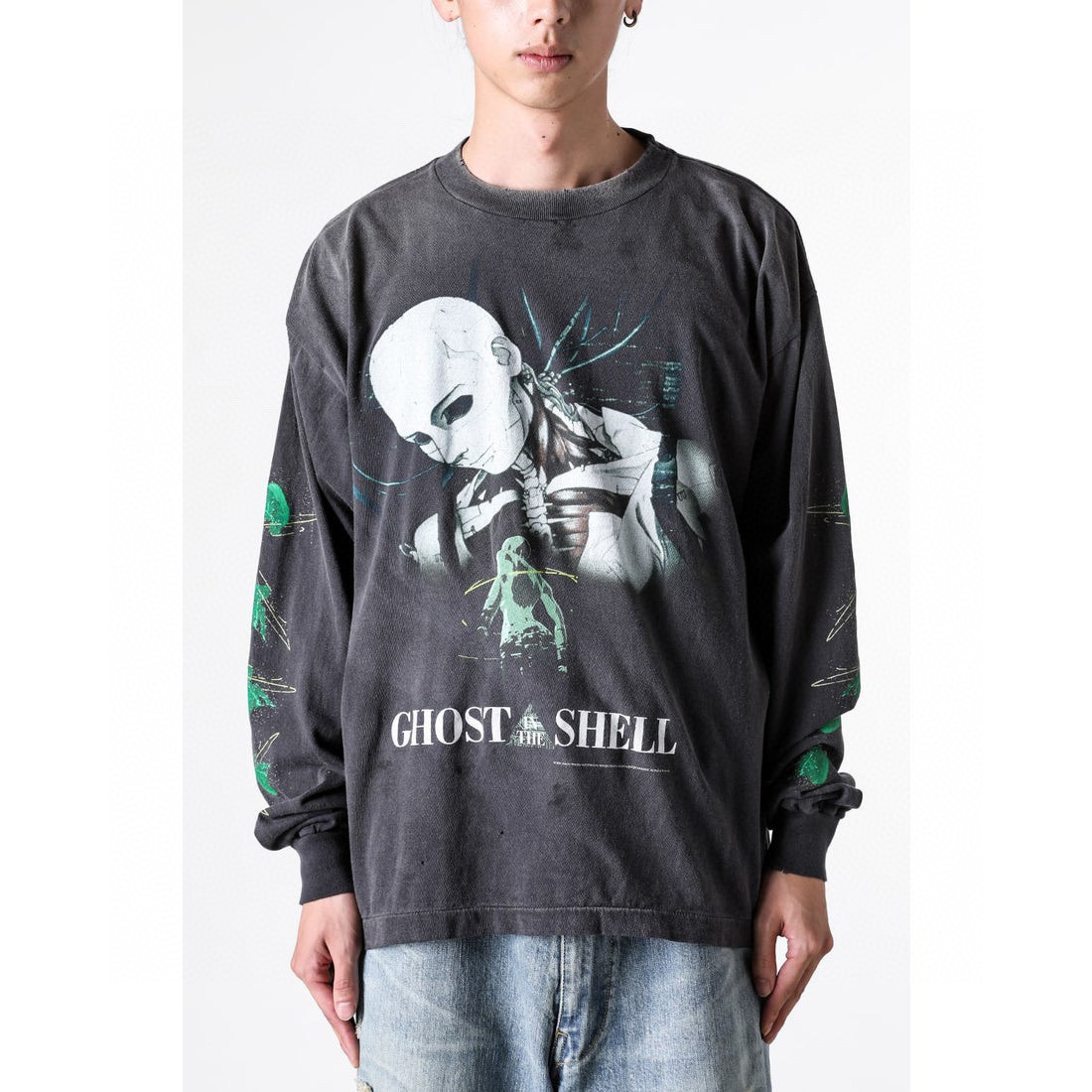 Saint Michael Motoko Bathtub Graphic Print Shirt &ndash; Image 4