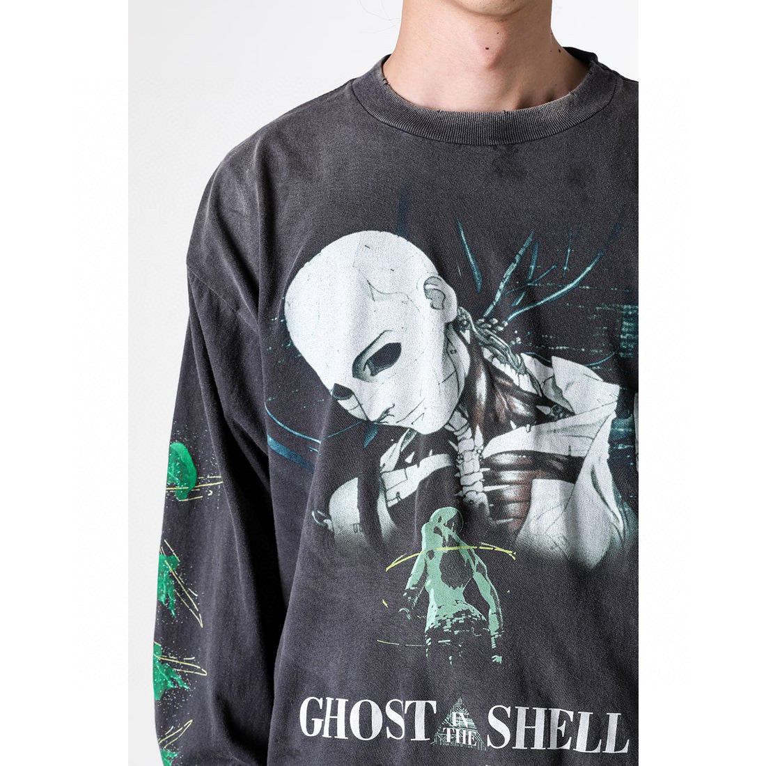 Saint Michael Motoko Bathtub Graphic Print Shirt &ndash; Image 5