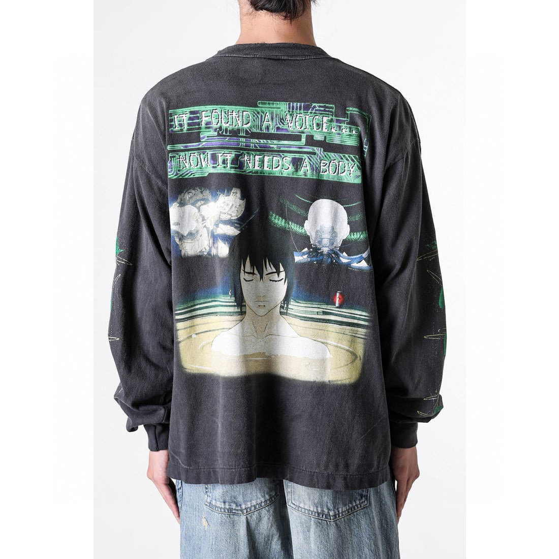 Saint Michael Motoko Bathtub Graphic Print Shirt &ndash; Image 9