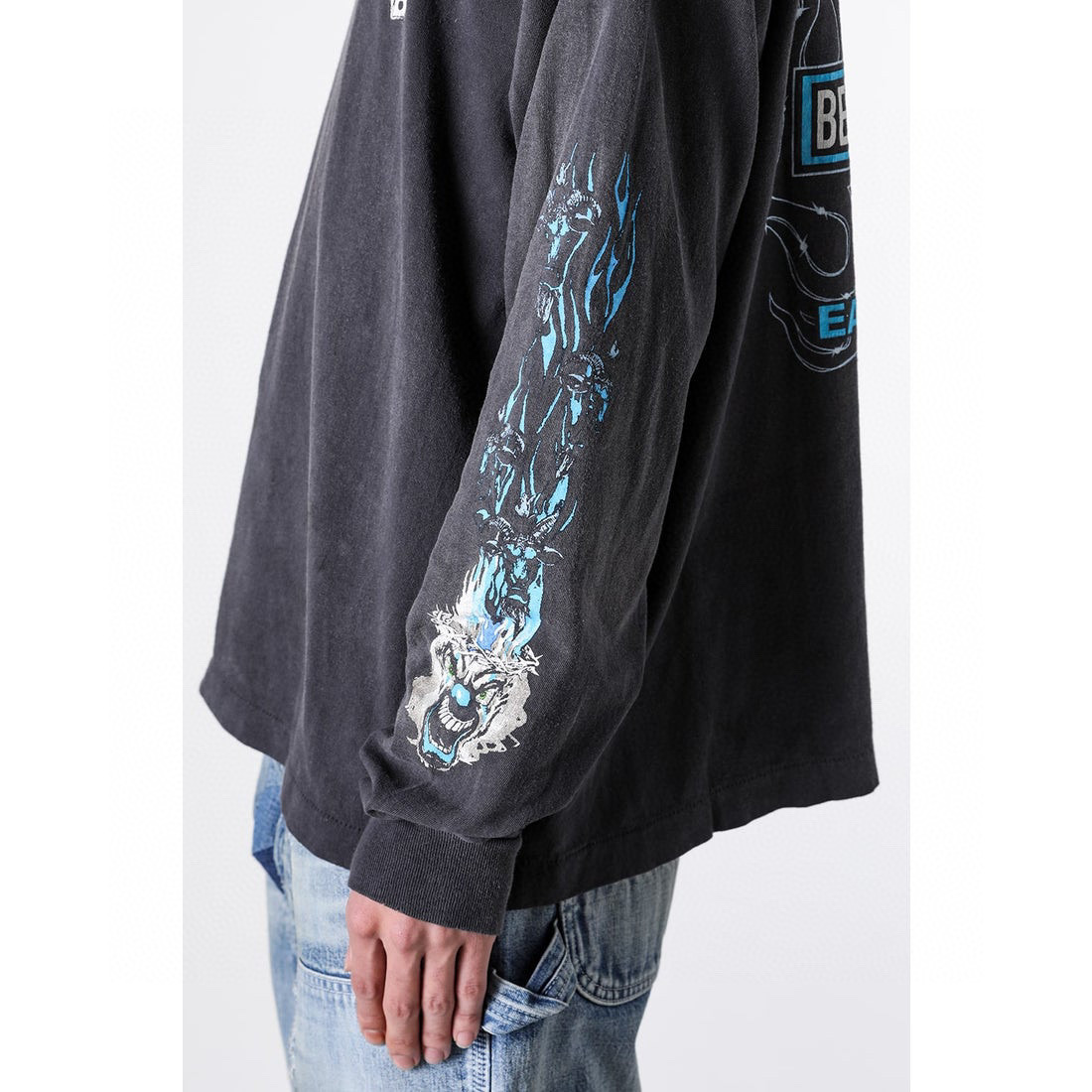 Saint Michael Dice Letter Print Shirt &ndash; Image 1