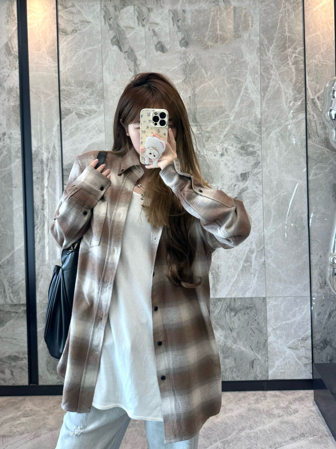 Lp Gradient Check Flannel Shirt &ndash; Image 1