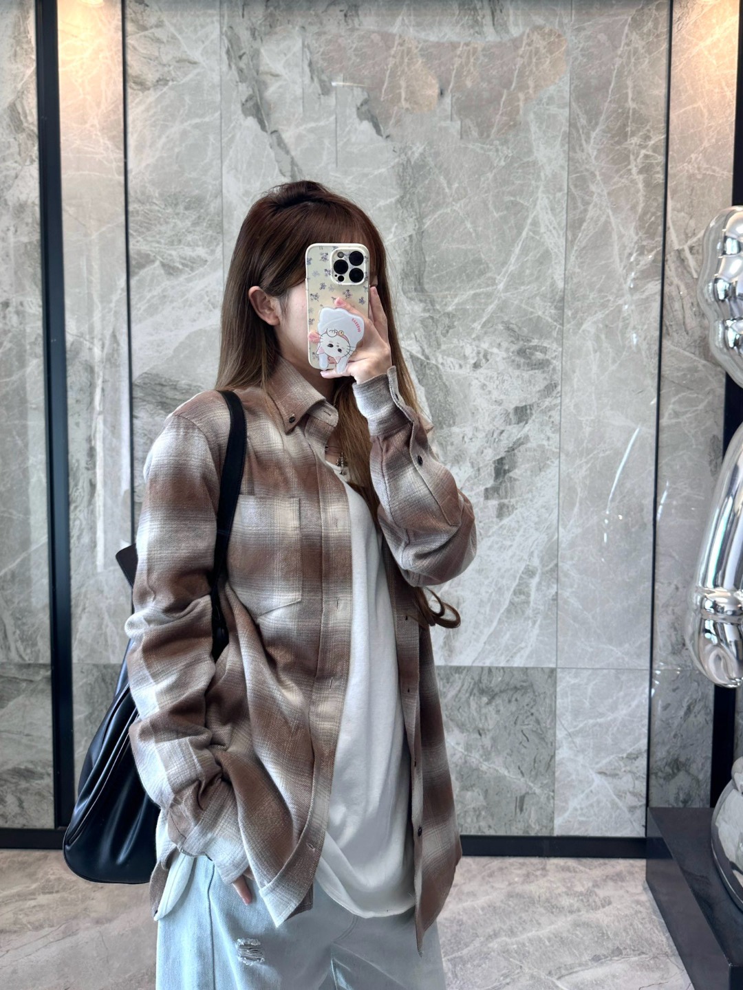 Lp Gradient Check Flannel Shirt &ndash; Image 5