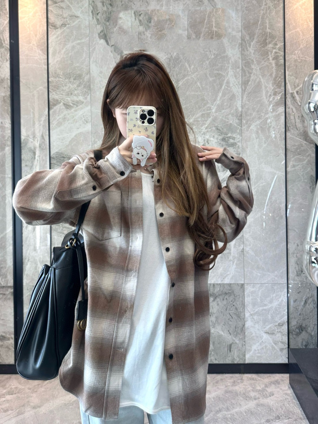 Lp Gradient Check Flannel Shirt &ndash; Image 3