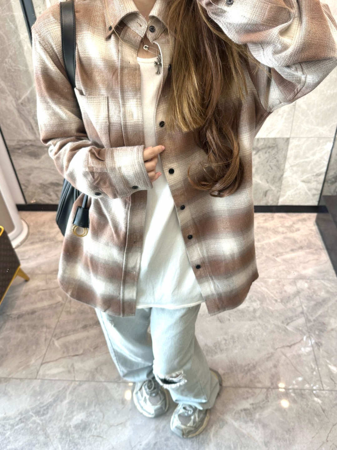 Lp Gradient Check Flannel Shirt &ndash; Image 8