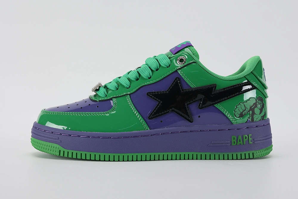 Marvel X Bapesta Hulk Replica