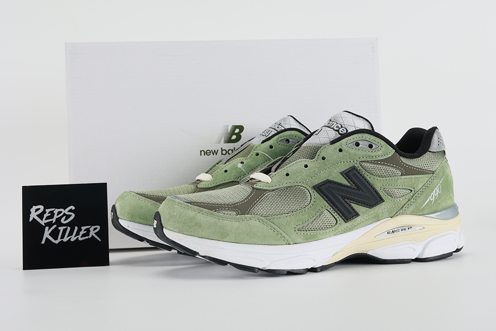 New Balance Jjjjound X 990V3 Olive Replica – Image 1 New Balance JJJJound x 990v3 'Olive' Replica