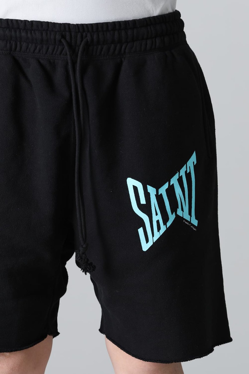 Saint Michael Street Font Print Shorts &ndash; Image 5