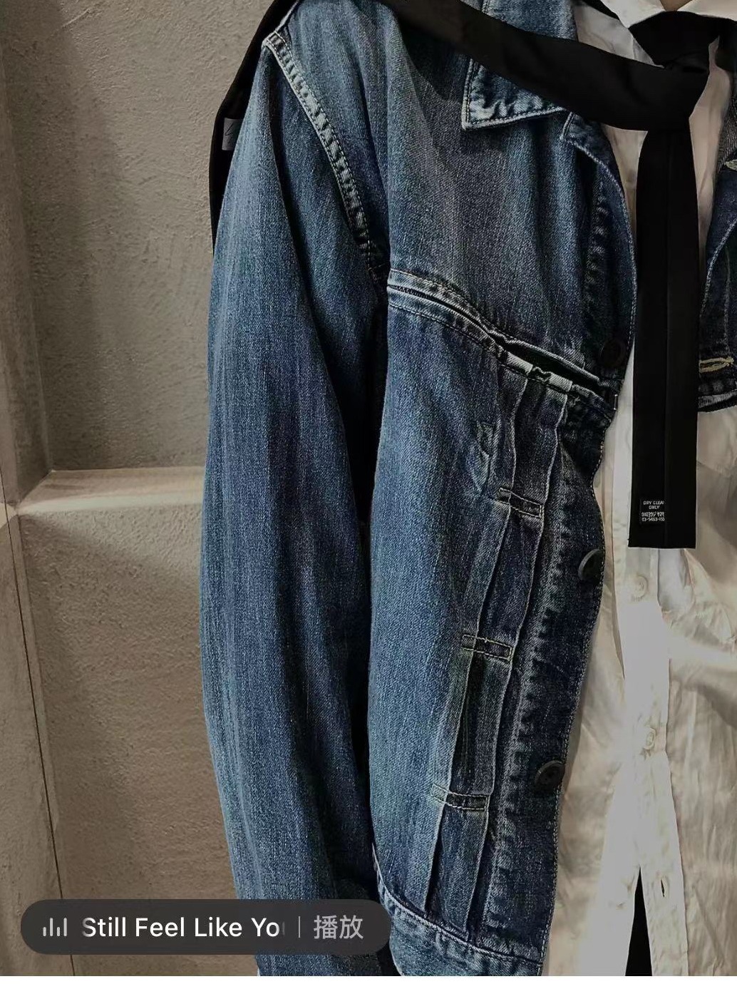 Y 3 Indigo Zip Up Denim Jacket By Yohji Yamamoto – Image 5 Y 3 Indigo Zip Up Denim Jacket By Yohji Yamamoto – Image 5