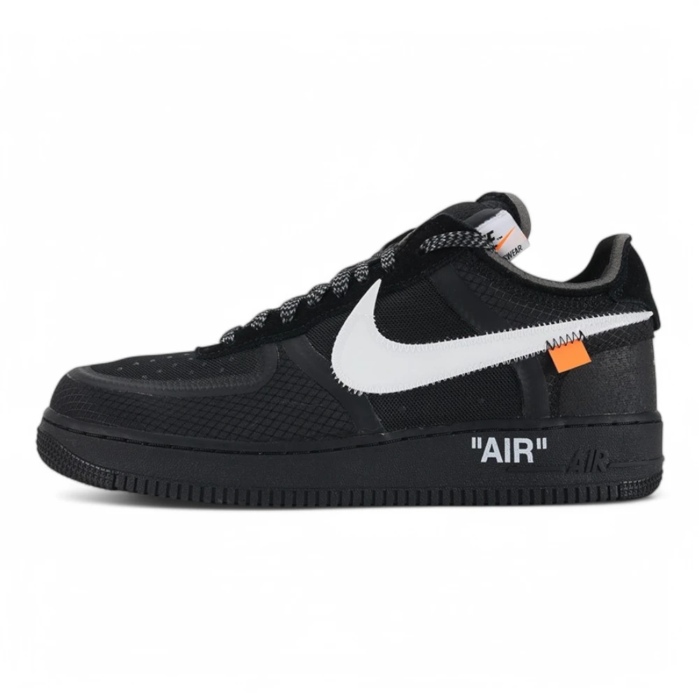 Off White X Air Force 1 Low Black Replica