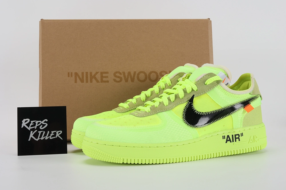 Off White X Air Force 1 Low Volt Replica – Image 1 off-white-x-air-force-1-low-'volt'-replica