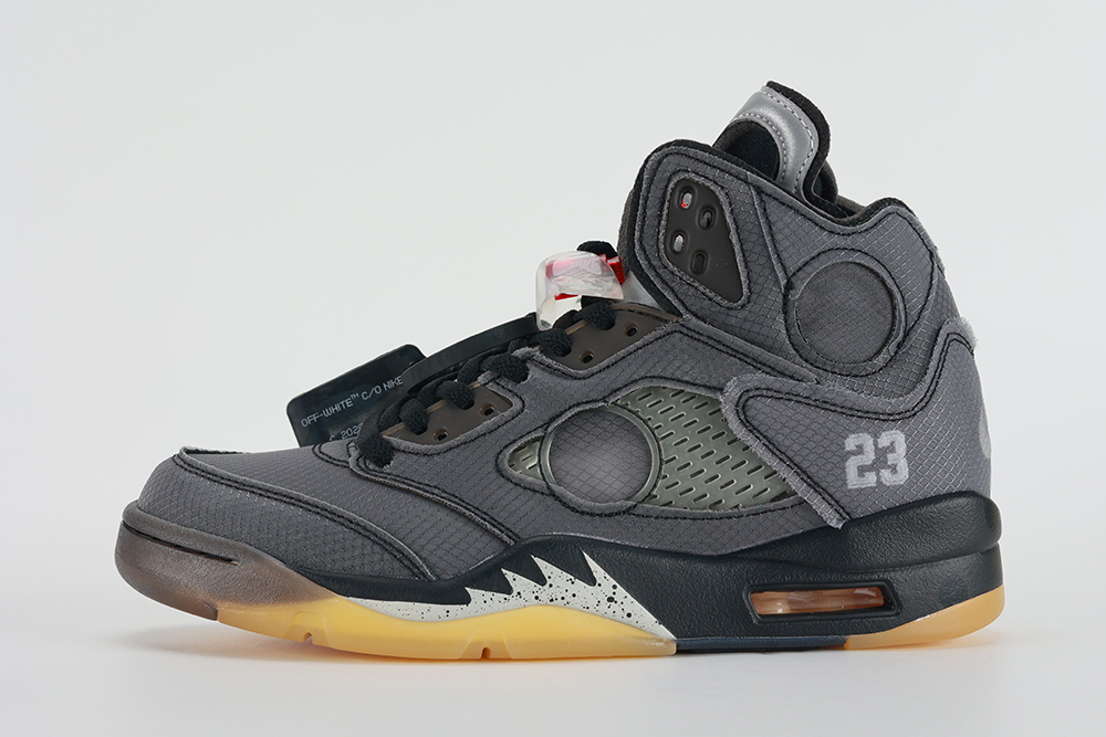 Off White X Air Jordan 5 Retro Sp Muslin Replica – Image 3 Off-White x Air Jordan 5 Retro SP 'Muslin' Replica