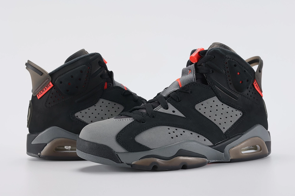 Paris Saint Germain X Air Jordan 6 Retro Iron Grey Replica
