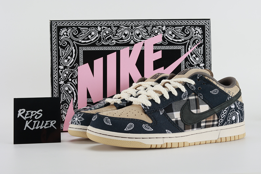 Travis Scott X Dunk Low Premium Qs Sb Cactus Jack – Image 1 Travis Scott x Dunk Low Premium QS SB 'Cactus Jack' Replica
