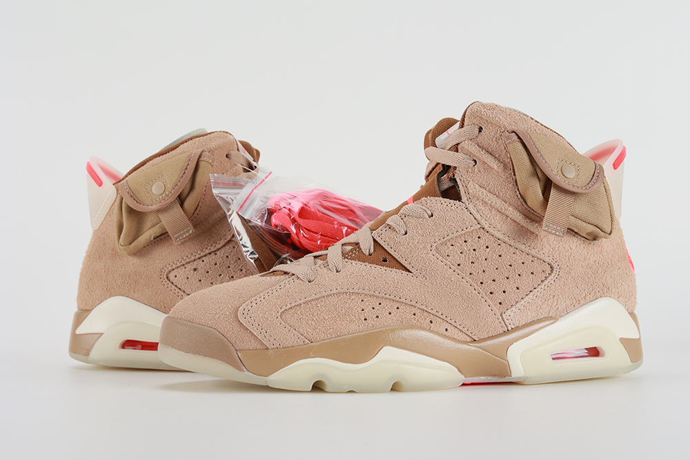 Travis Scott X Air Jordan 6 Retro British Khaki Replica