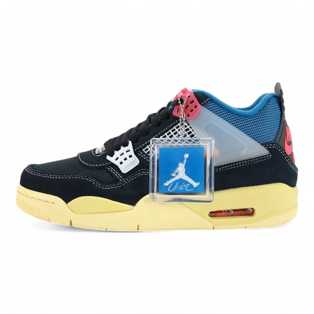 Union La X Air Jordan 4 Retro Off Noir