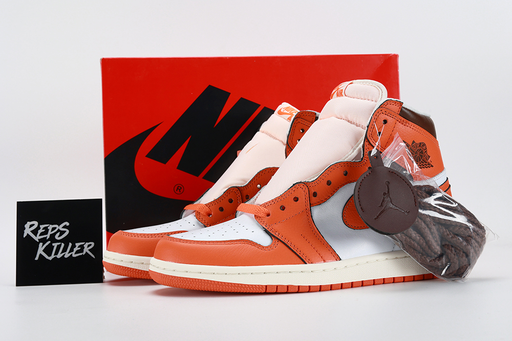 Wmns Air Jordan 1 High Og Starfish – Image 1 Wmns Air Jordan 1 High OG 'Starfish' Replica