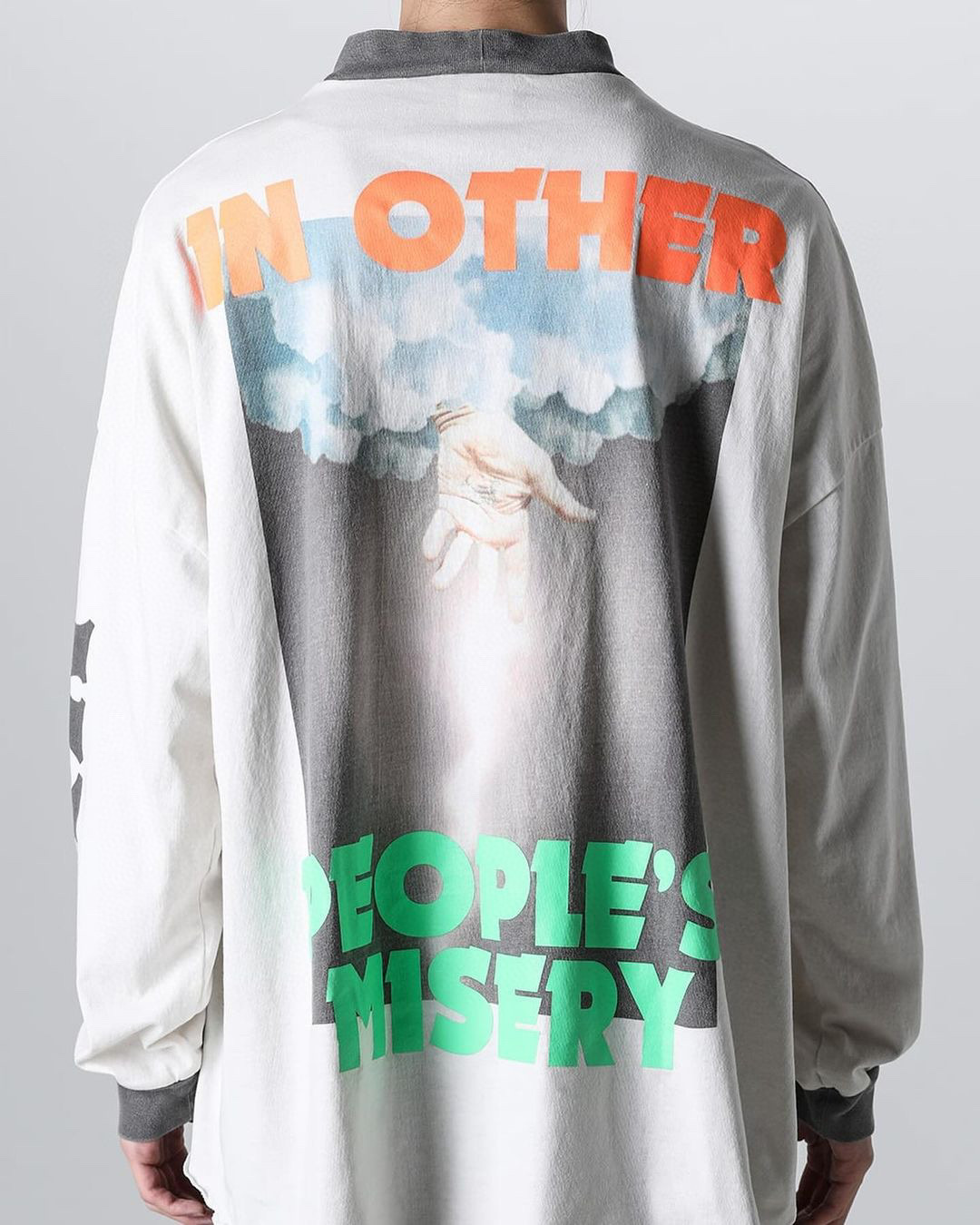Saint Michael Burning Jesus Print Shirt &ndash; Image 2