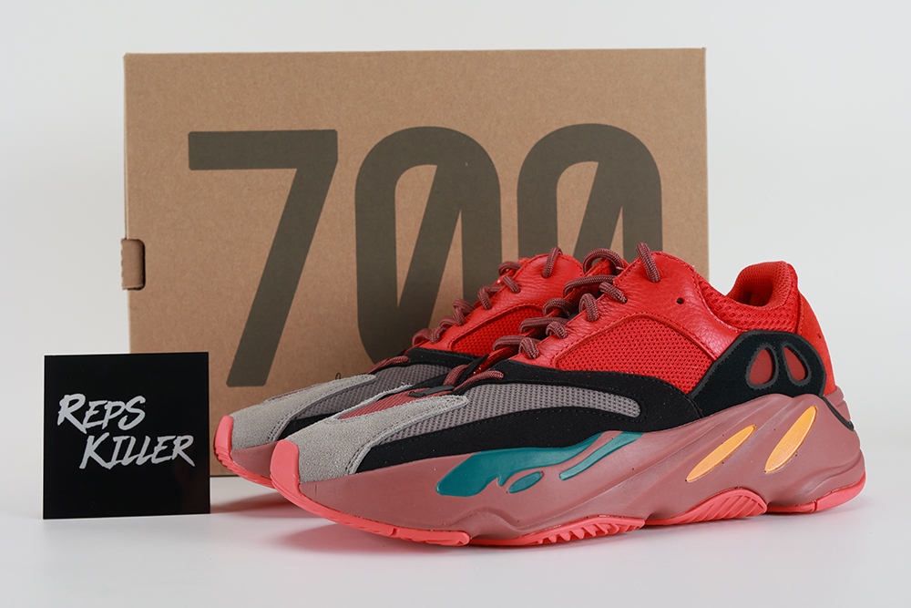 Yeezy Boost 700 Hi Res Red – Image 1 Yeezy Boost 700 Hi-Res Red Replica